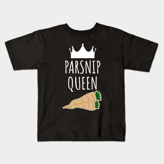 Parsnip Queen Kids T-Shirt by LunaMay